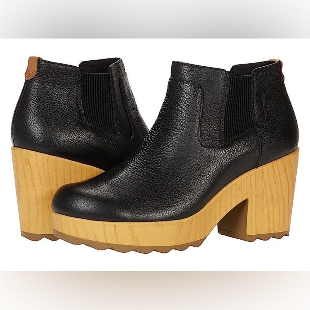 NIB Dr. Scholl’s Wild About Chelsea Clog Boot, black, 9